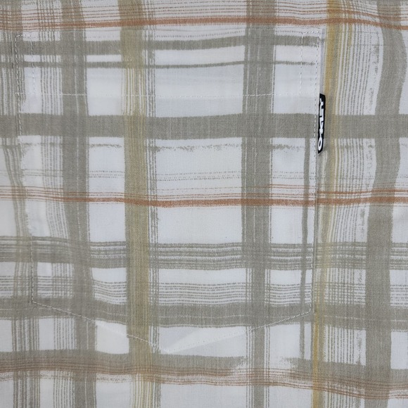 Oakley True Fit Short Sleeve Men's Button Down Shirt SZ L - Picture 5 of 8